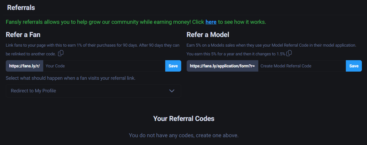 Fansly - Referrals