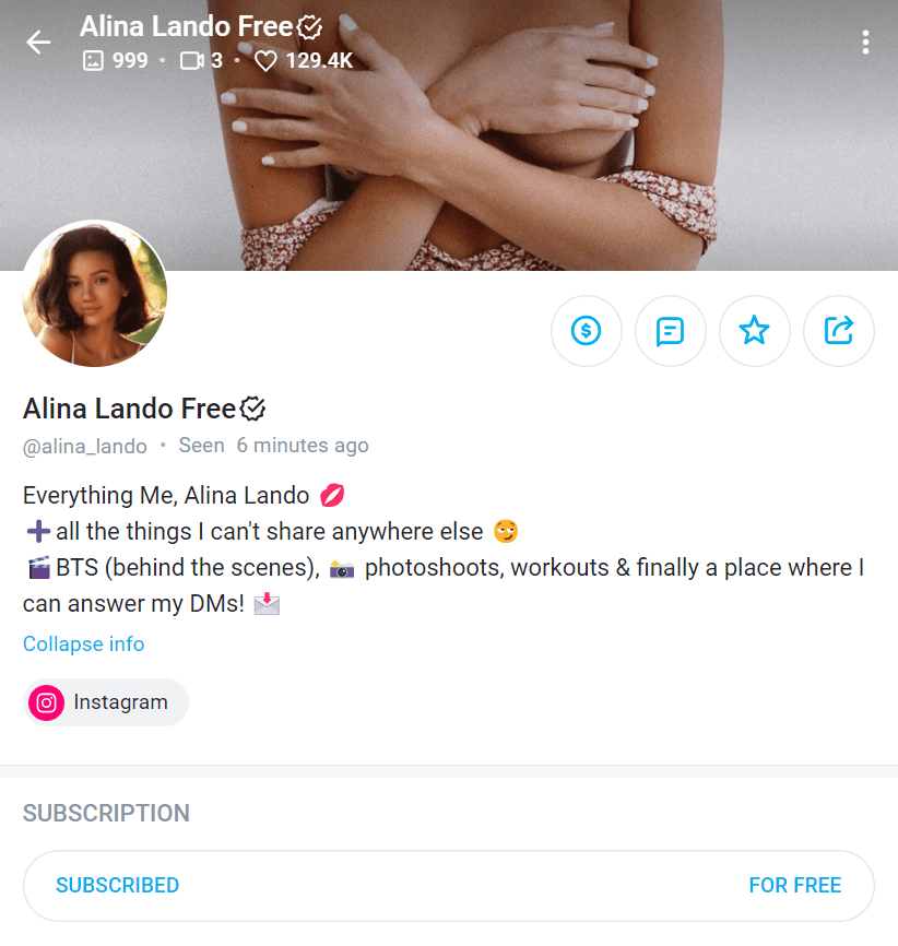 продвижение Onlyfans - Платная страница OnlyFans